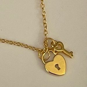 Heart & Key Necklace